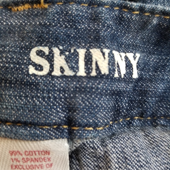 Mossimo Supply Co. Women's Lowest Waist Straight Skinny Jeans Size 11 Long NEW - Picture 11 of 12